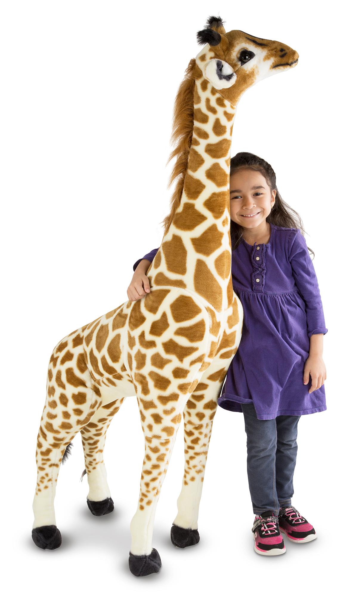 Plush Giant Giraffe By Melissa And Doug Sensational Kids