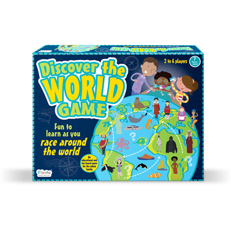 Discover The World Board Game Sensational Kids