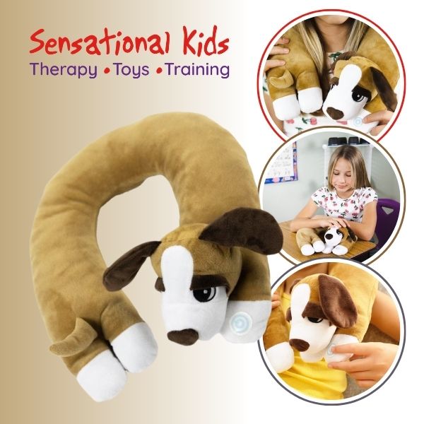 Vibrating Puppy - Neck Pillow