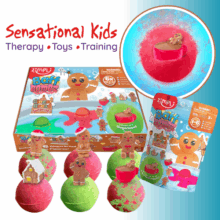 Gingerbread Surprise Baff Bombz