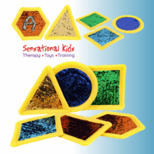 Hand-Held Sequin Pads - Sensory Fidget Fun