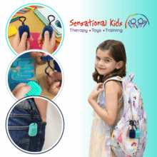 Calming Clip Key Chain