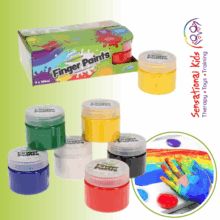 Finger Paint Set - World of Colour