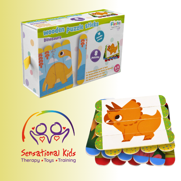 Puzzle Sticks - Dino