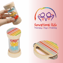 Wooden Shake & Roll Set